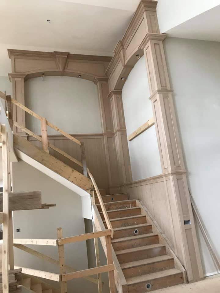 Stair Mantel Trim Chicago1